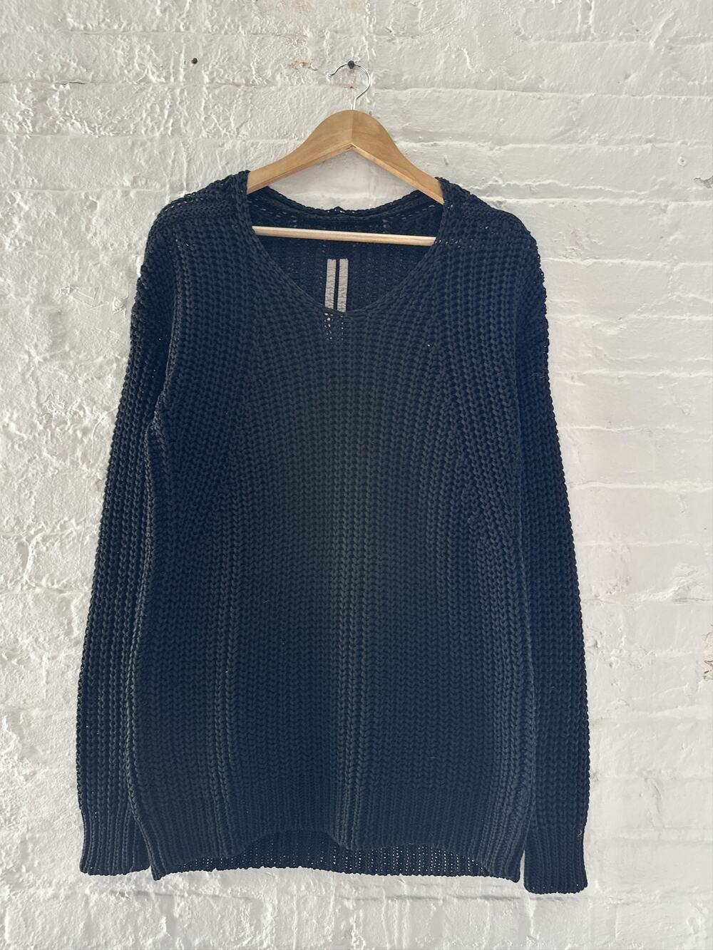 Rick Owens Chunky Knit Walrus Sweater